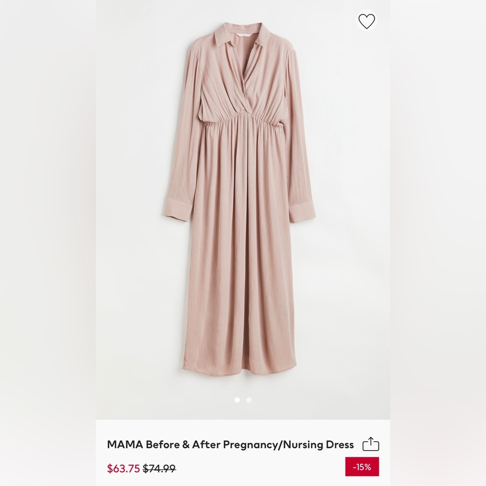 HM Maternity Maxi Dress